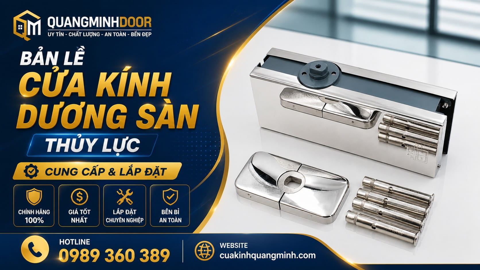 Bản lề dương sàn (2)