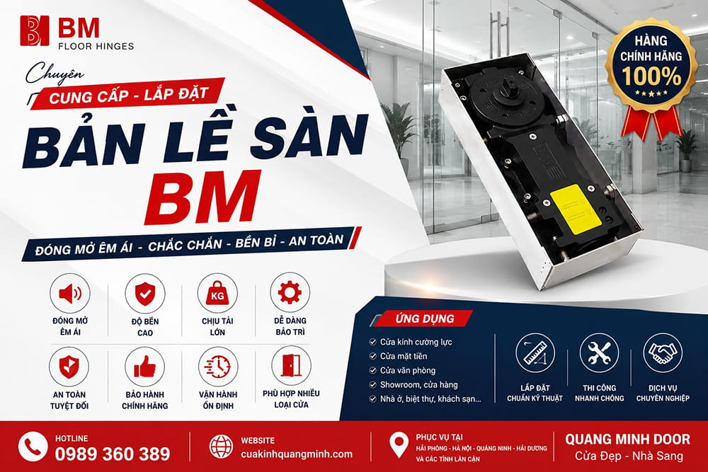 Bản lề sàn BM
