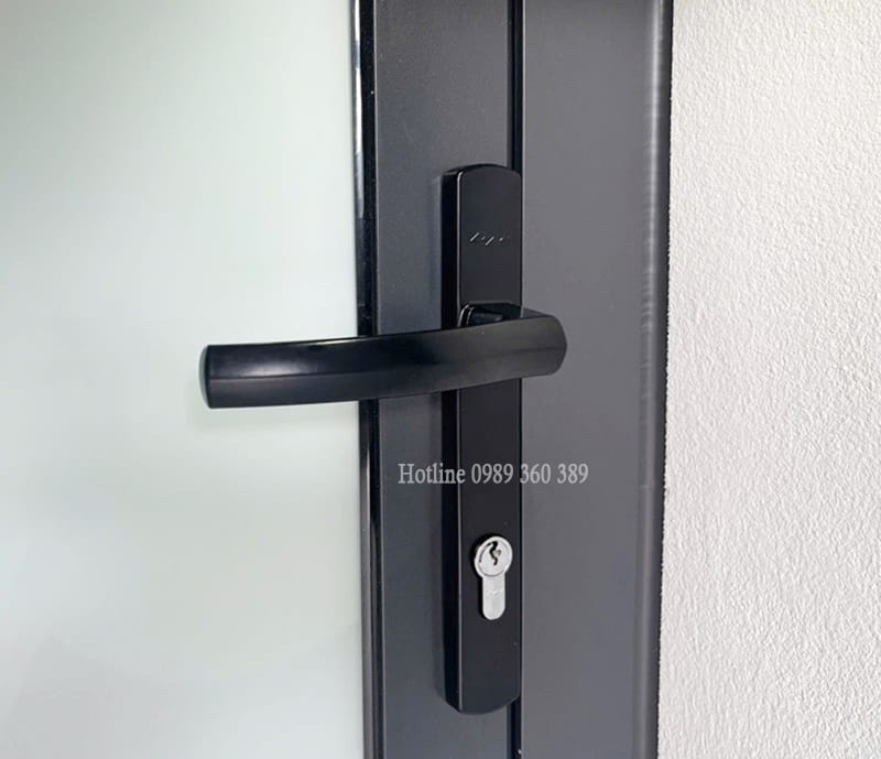 khoá tay gạt cửa nhôm