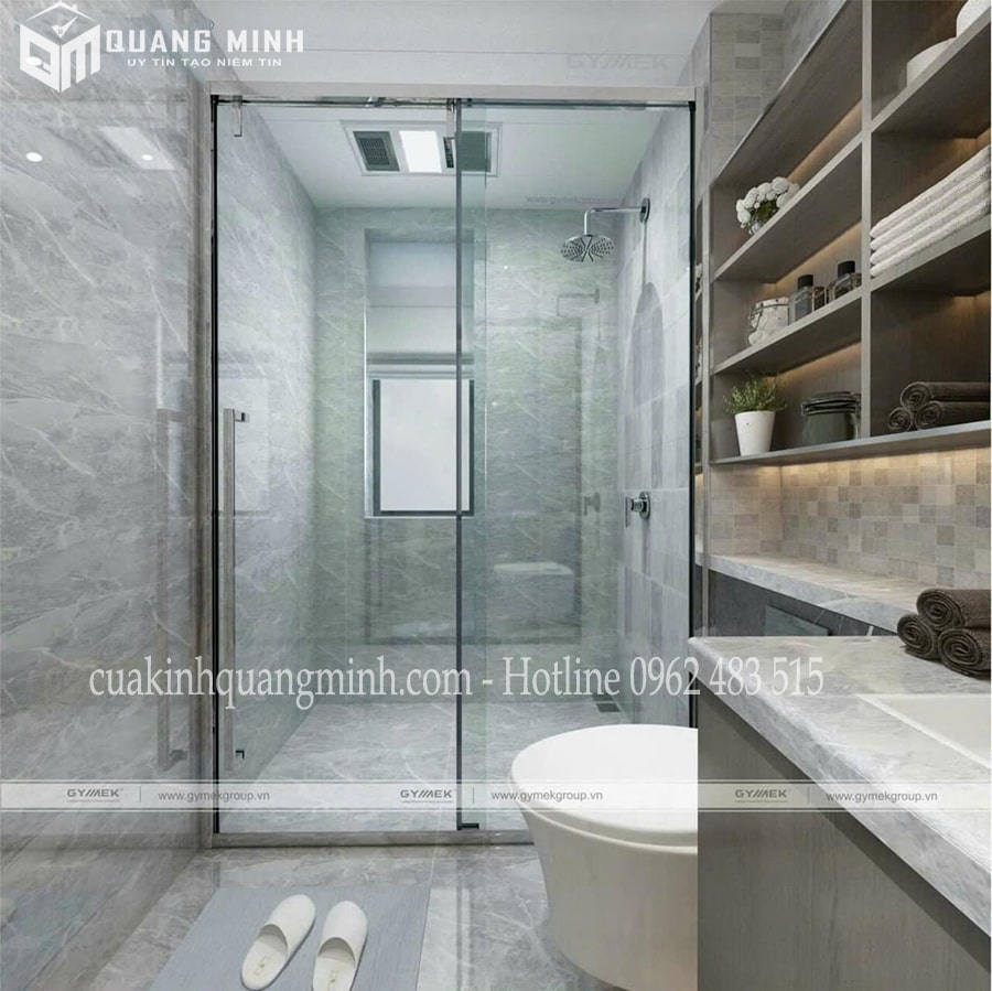 Làm cửa kính phòng tắm (19)