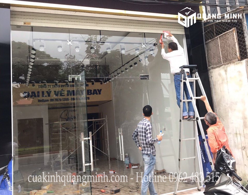 Sửa cửa kính cường lực (16)