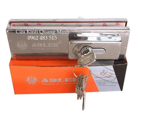 Khóa cửa kính cường lực Adler