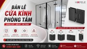 Bản Lề Cửa Kính Phòng Tắm Là Gì? Các Loại Phổ Biến, Cách Chọn & Báo Giá 2026