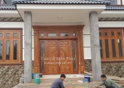 Thi Công Cửa Gỗ Tự Nhiên, cao cấp tại Nam Định