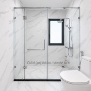 Báo Giá Phòng Tắm Kính 180 Độ, Thi Công Vách Tắm Kính Thẳng Đẹp, Giá Tốt
